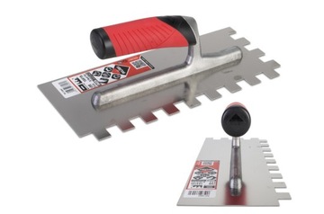 RUBI 76947 шпатель зубчатый Rubiflex 15х15мм INOX 28см