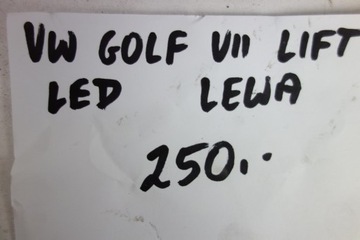 фото thumb №6, Лампа перед ліва vw golf vii lift led