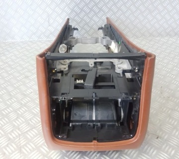 фото thumb №10, Porsche cayenne 7l тунель середній підлокітник шкіра коричнева бардачок