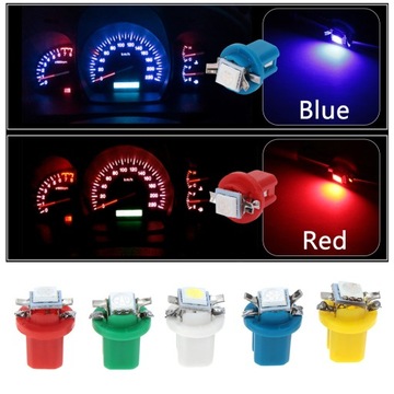 СВЕТОДИОДНАЯ ЛАМПА SMD 5050 T5 R5 B8.5D СЧЕТЧИК ЧАСОВ
