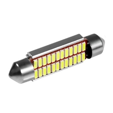 СВЕТОДИОДНАЯ ЛАМПА 24 SMD 4014 C5W C10W CANBUS 41мм 42мм