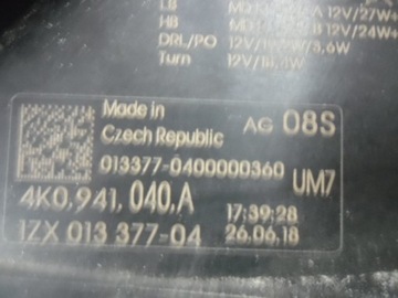 фото thumb №10, Audi a6 c8 4k 2019 лампи перед комплект 4k0941039a