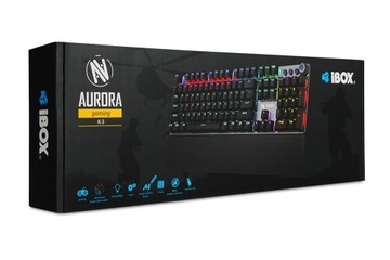 IBOX AURORA K-3 KRGB Игровая механическая клавиатура