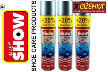 3X SHOW НУБУК ЗАМШЕВАЯ ПРОПИТКА 250 мл + 50 БЕСПЛАТНО
