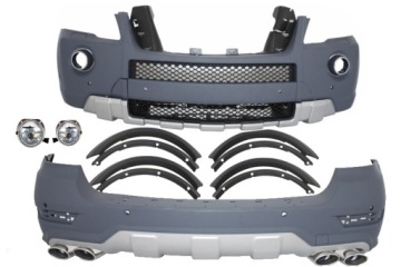 Купить Бампер перед задний  mercedes ml klasa w164 08-11 amg, фото thumb