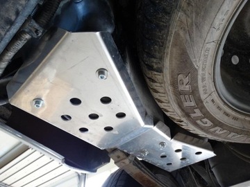 фото thumb №11, Комплект защита шасси ford ranger t6 2015+ алюминиевый