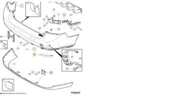 Купить Свет отражающий volvo t. s40, v50 04- le, фото thumb