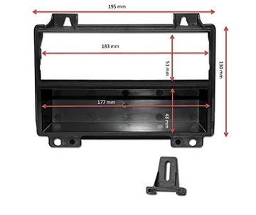 фото thumb №2, Рамка радио ford fusion fiesta радио 1din / 2din
