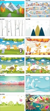 Fototapeta dla dzieci mapa kontynenty oceany