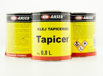 Клей TAPICER БАНКА 0,8 л OWATA ПЕНА ВОЙЛОЧНЫЕ ДОСКИ РЕЗИНА ДРУГОЕ