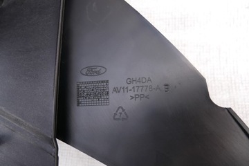 фото thumb №10, Дефлектор бампера передней ford b-max 2012-2017