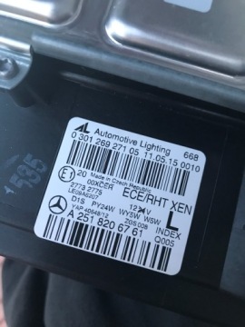 фото thumb №3, Mercedes r 251 lift ліва лампа ксенон комплектна