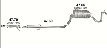 фото thumb №5, Труба kia ceed hyundai i30 47.70