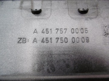 фото thumb №6, Smart fortwo a451 07r - накладка кришки задній