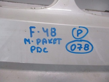 фото thumb №6, Бампер bmw x1 f48 m-pakiet pod 4 pdc голый