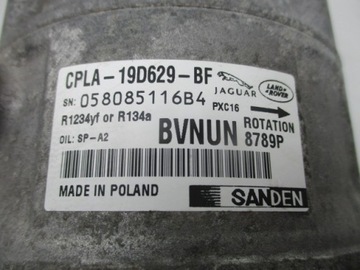 фото thumb №8, Jaguar evoque 15-19 2.0d компрессор кондиционера cpla-19d629-bf