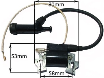 КАТУШКА ЗАЖИГАНИЯ ДЛЯ КОСИЛКИ Т-475 Т-575
