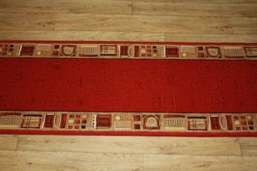 КОРОЗКИ С РЕЗИНОВЫМ ПОКРЫТИЕМ Jena 10 Red 80 CM AW