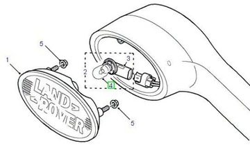 фото thumb №4, Лампочка світло стоп land rover freelander