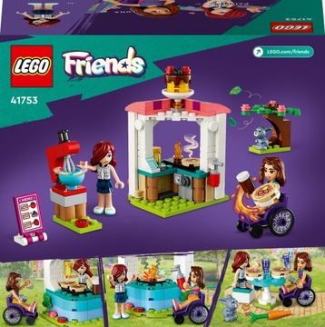 LEGO Friends 41753 Миксер меню блинной лавки 157 кубиков 6+