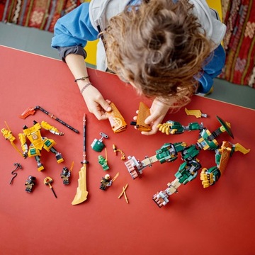 LEGO Ninjago Team Lloyd 4 в 1, Арин 71794 с бонусами