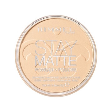 Rimmel Stay Matte 001 Прозрачная прессованная пудра