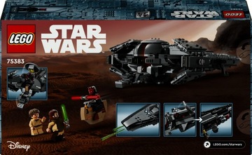 LEGO 75383 Star Wars Ситх-лазутчик Дарт Мол Кирпичи Звездные войны