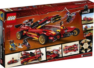 LEGO Ninjago Ниндзяспидер X-1 71737