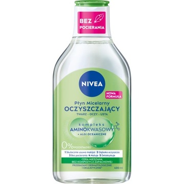 NIVEA Płyn micelarny twarz oczy usta 400 ml