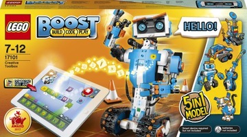 LEGO BOOST 17101 ZESTAW KREATYWNY EDUKACYJNY NAUKA PROGRAMOWANIA ROBOTYKI