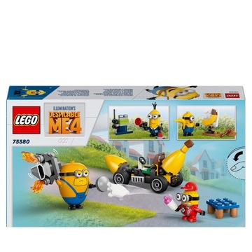 LEGO Гадкий Я 4 75580 МИНЬОНЫ И БАНАНОВЫЙ ПЕРЕВОЗЧИК ПОДАРОК