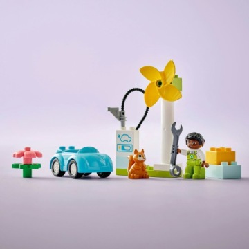 LEGO Duplo 10985 Ветряная турбина и электромобиль