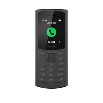 Телефон NOKIA 110 4G черный с двумя SIM-картами