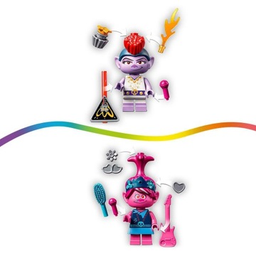 НОВЫЙ НАБОР LEGO Trolls 41254 «Вулкан Рок-Сити, концерт»