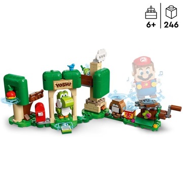 LEGO SUPER MARIO 71406 ДОМ ПОДАРКОВ ЙОШИ