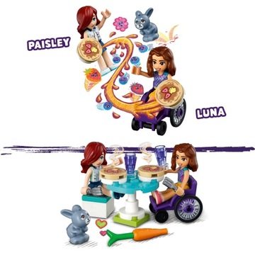 LEGO FRIENDS #41753 — Блинный домик + сумка + каталог LEGO 2024