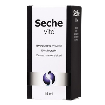SECHE VITE Top Coat wysuszacz i utwardzacz 14ml
