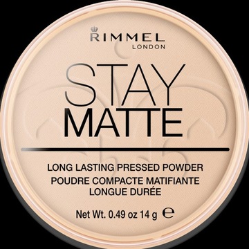 Rimmel Stay Matte 003 Прессованная пудра с персиковым сиянием 14