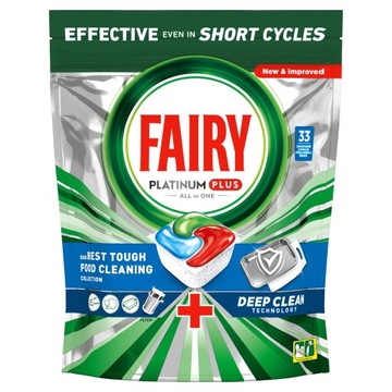Капсулы для посудомоечной машины Fairy Platinum Plus 33 шт.