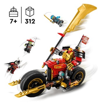 LEGO Bricks Ninjago 71783 Кайя ЭВО Механический гонщик
