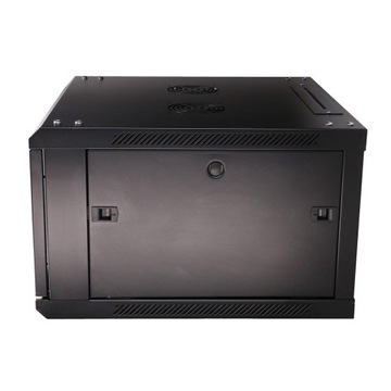 Шкаф-стойка настенный 6U 600x600 Черный