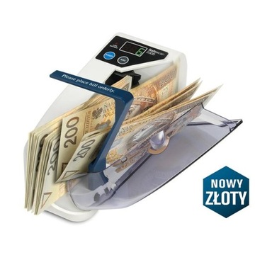 2000 г. - счетчик банкнот, карманная модель.