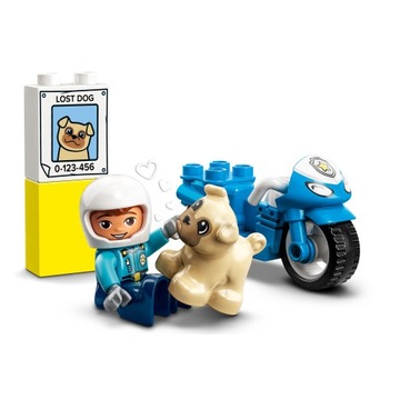Полицейский мотоцикл LEGO Duplo 10967