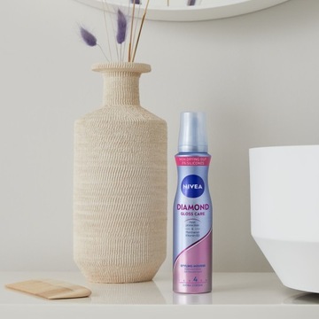 NIVEA мусс для волос Diamond Gloss 150 мл