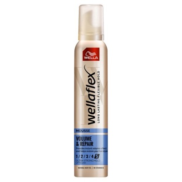 Wellaflex Volume & Repair pianka do włosów