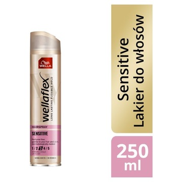 WELLAFLEX Sensitive 3 лак для волос для чувствительной кожи головы 250мл