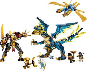 LEGO NINJAGO Дракон против Механической Императрицы 71796