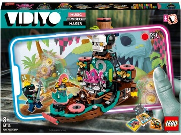 LEGO VIDIYO Пиратский корабль Панк 43114