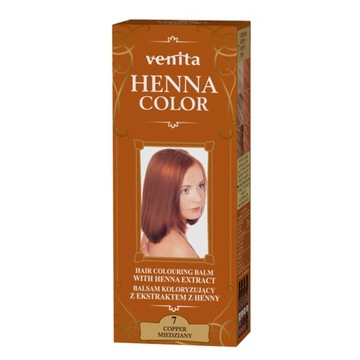 Venita Henna Color Balsam №7 Медь 75 мл