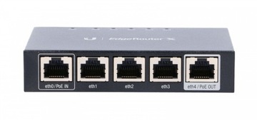 Маршрутизатор Ubiquiti EDGE X ER-X, 5-портовый коммутатор